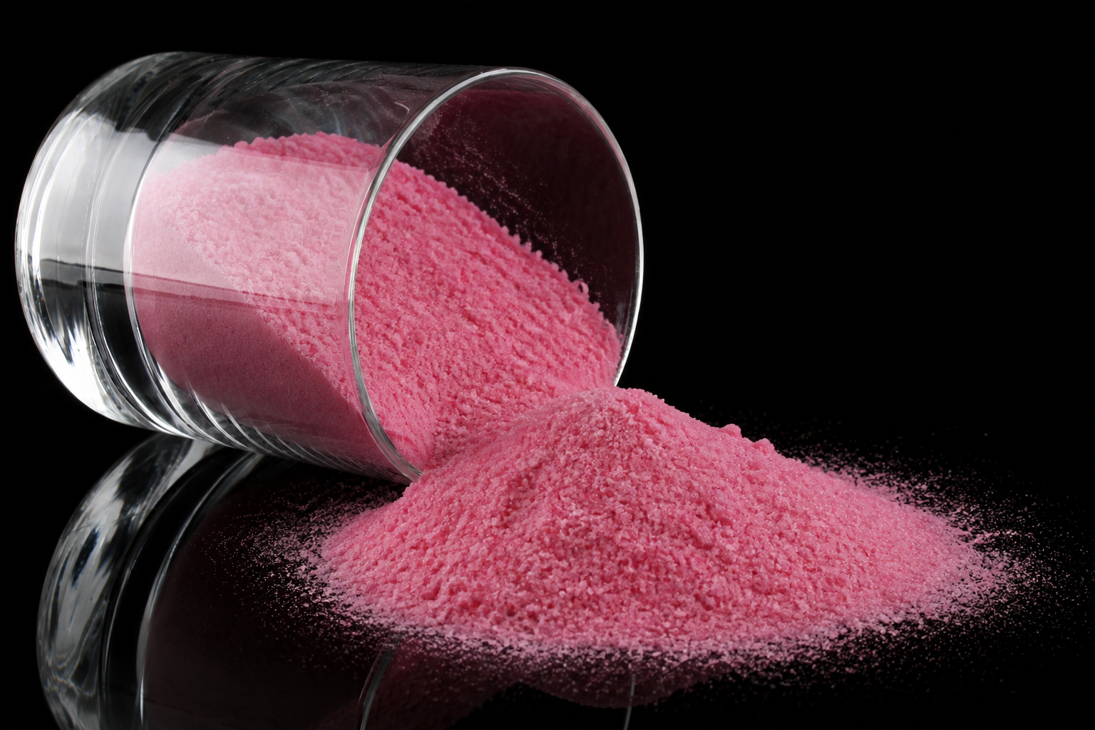 Rose-pink cobalt sulphate crystalline powder
